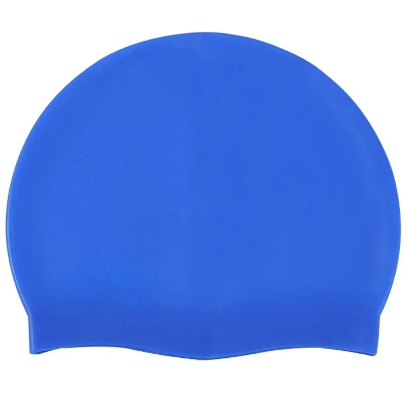 SwimLook™ Waterproof Silicone Swim Cap – Men
