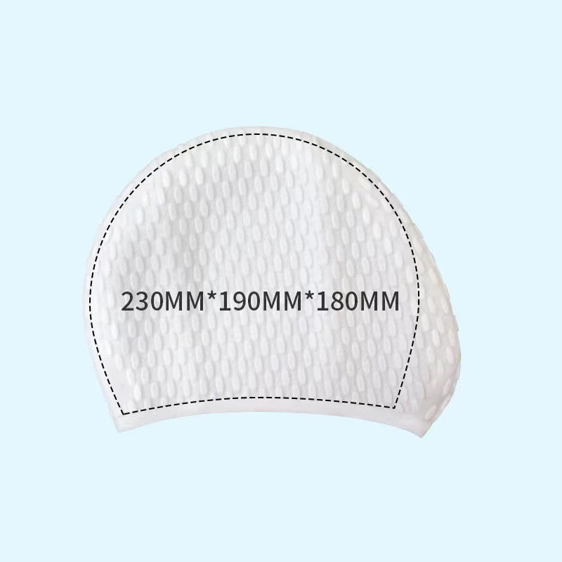 SwimLook™ Waterproof Silicone Swim Cap – Woman