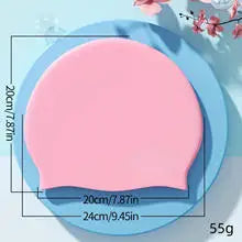 SwimLook™ Waterproof Silicone Swim Cap – Woman